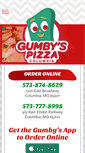 Mobile Screenshot of gumbyscolumbia.com